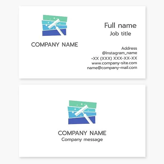 Cleaning Services | Business Card Template