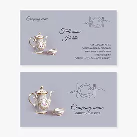 Antique Shop Business Card