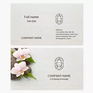 Beauty Business Card Template