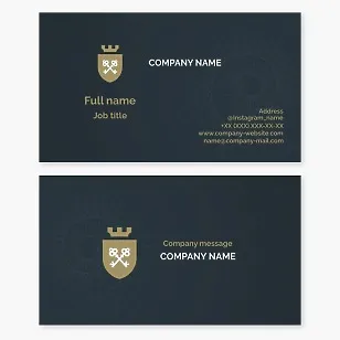 Real Estate Business Card Template