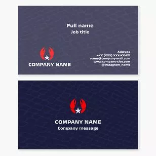 Lobster Seafood Business Card Template