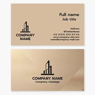 Architect Business Card Template