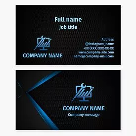 Repair Technician Business Card Template