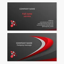 Business card template. Abstract. Entrepreneurs meeting at a table. Letter X.