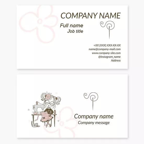 Alteration Business Card