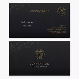 Beauty Salon Business Card Template