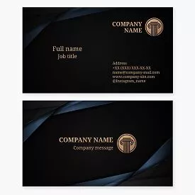 Pillar Logo Business Card Template