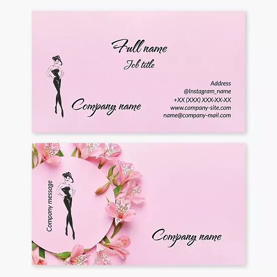 Fashion Business Card Template