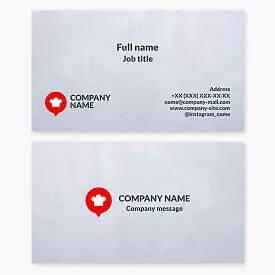 Chef Logo | Restaurant Business Card Template