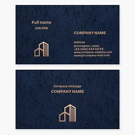 Building Logo Business Card Template