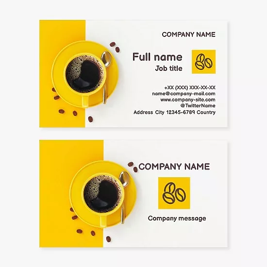 Cafe Business Card