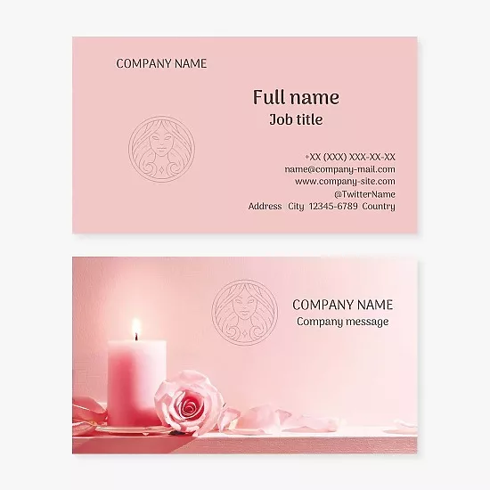 Candle Business Card