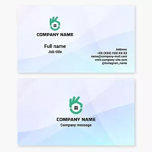 Real Estate Property Business Card Template