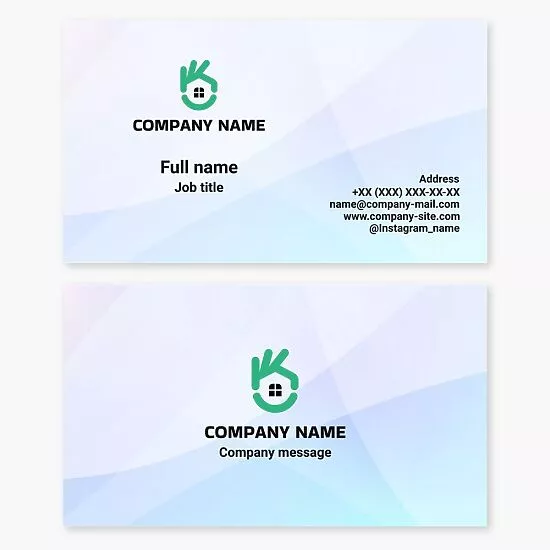 Real Estate Property Business Card Template