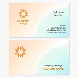 Sand and Sea | Beach | Beach Services and Products | Business Card Template