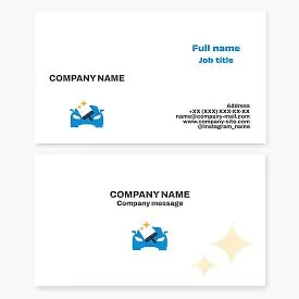 Automotive Car Detailing Business Card Template