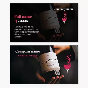 Wine Compnay business card