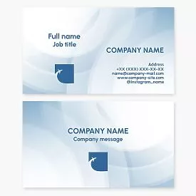 Travel Agency Business Card Template