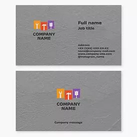 Handyman Business Card Template