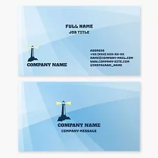 Lighthouse Business Card Template