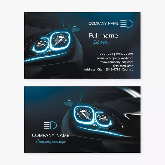 Automotive Business Card