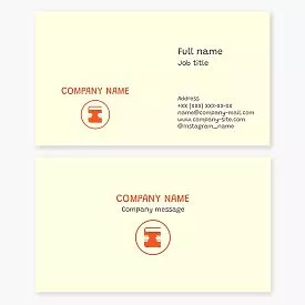 Book Logo Business Card Template