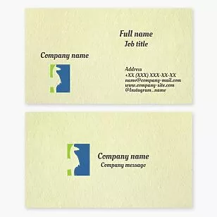 Lama Logo Business Card Template