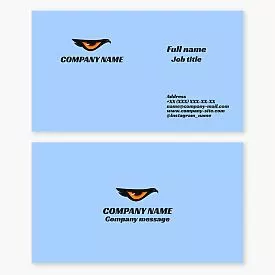 Eagle Eye Logo Business Card Template