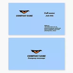 Eagle Eye Logo Business Card Template