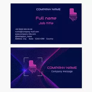 Engineering | Tech Business Card Template