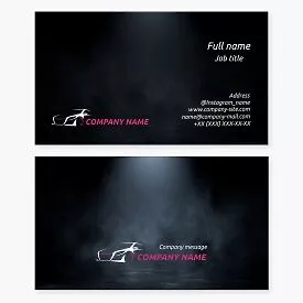 Automotive Business Card Template