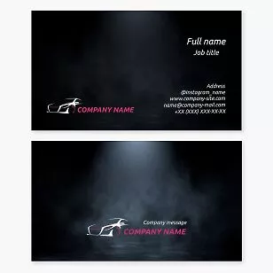 Automotive Business Card Template