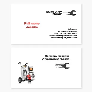 Appliance Repair Business Card Template