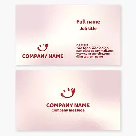 Fork Smile Logo | Restaurant Business Card Template