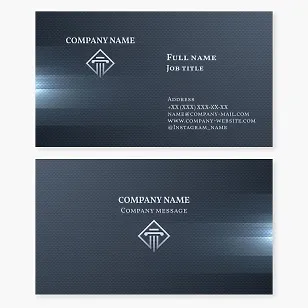 Business card template. Jurisprudence and advocacy.