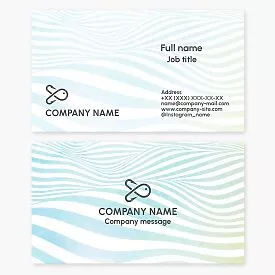 Fish Hook Logo | Fishing Shop Business Card Template