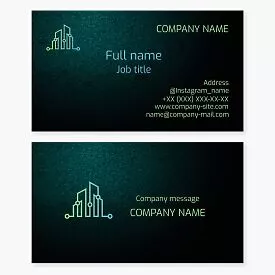 Architect Business Card Template