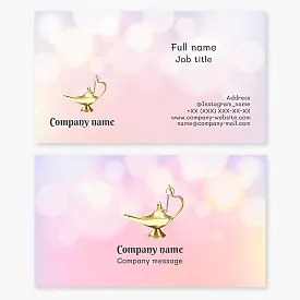 Business Card Template Antique Item