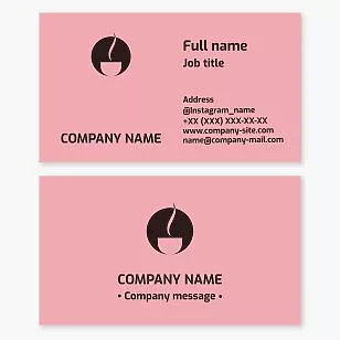 Tea Shop/Café Business Card Template