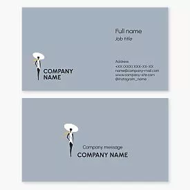 Fashon Modeling Business Card Template