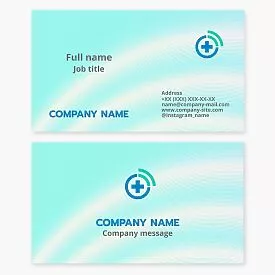 Medical Healthcare Business Card Template