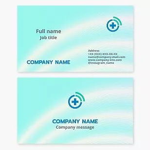 Medical Healthcare Business Card Template