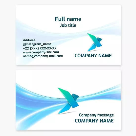 Clean Professional Business Card Template