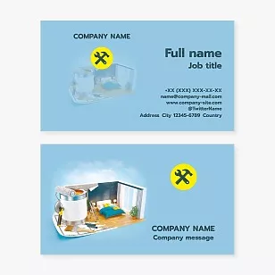 Handyman business card