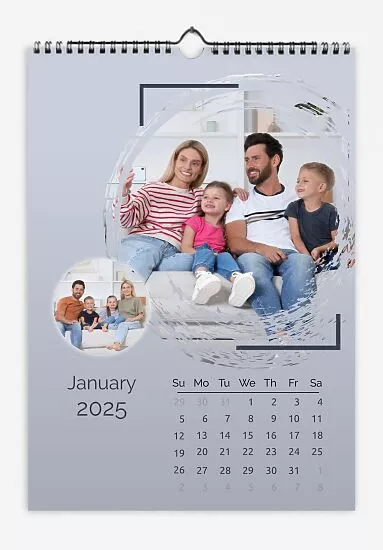 Happy Family Calendar Template