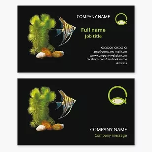 Fish Aquarium Business Card