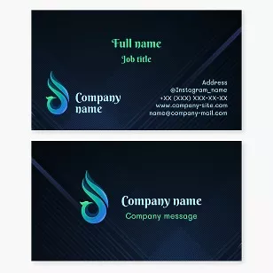 Phoenix Bird Business Card Template