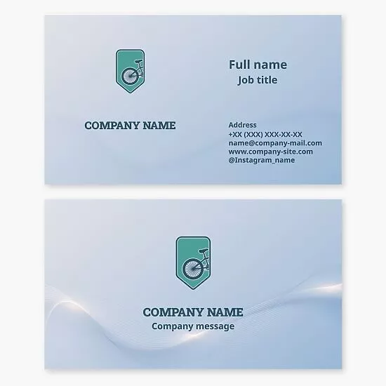 Cycling Shop | Bike Business Card Template