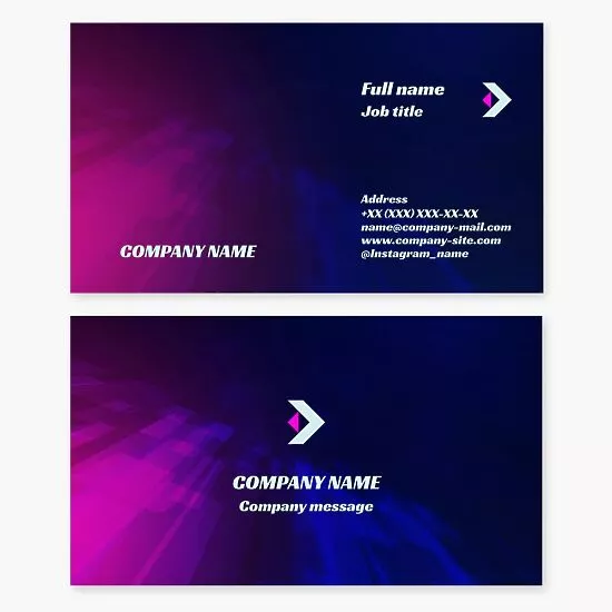 Generic Business Card Template