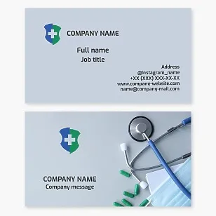 Healthcare Medical Business Card Template